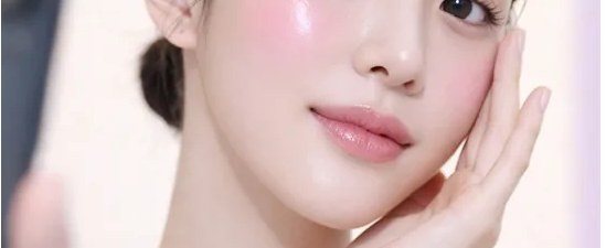 셀카를 찍고 있는 여성 사진