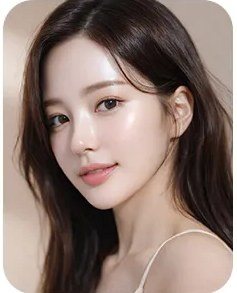 여성 모델 프로필 사진 2