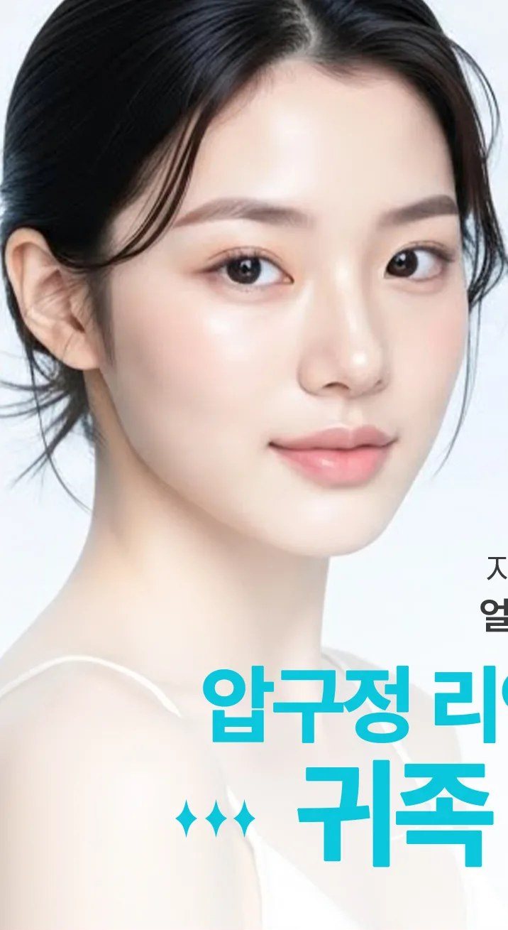 여성 모델 얼굴