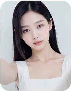 흰색 민소매 상의를 입은 여성